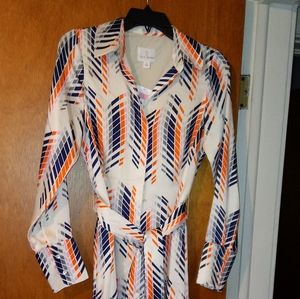 Julie Brown-NYC,dress,size-4,multi color,button ❤❤